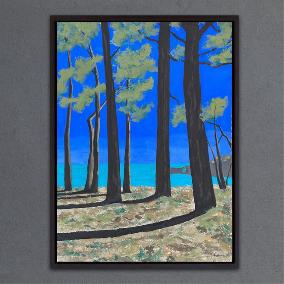 Image 1 of Gouache op papier, 40x30 cm.