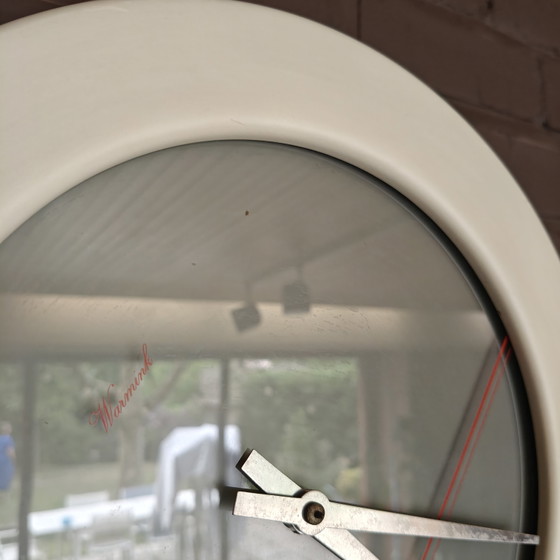 Image 1 of Seltene postmoderne Wanduhr von Warmink – Design im Memphis-Stil – 1980er Jahre
