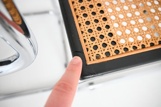 Image 1 of Sedie da pranzo stile B32 di Marcel Breuer, set da 6