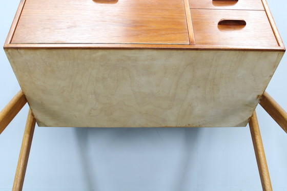 Image 1 of 1960s Danish Teak Cabinet with Mirror