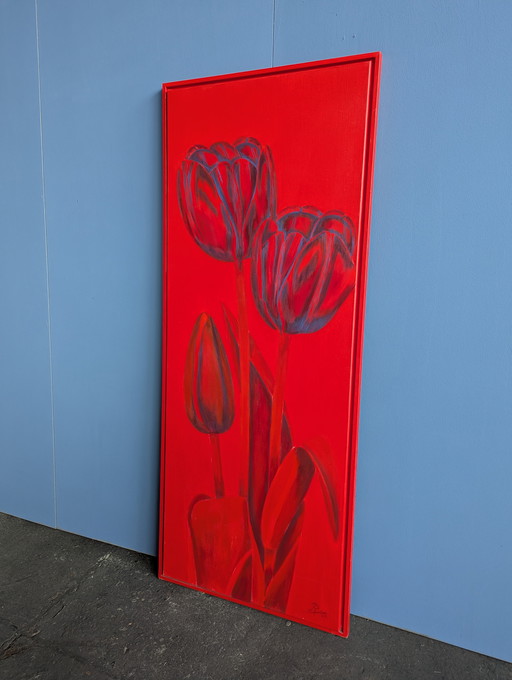 Grand tableau Tulipes / Joop Rozendaal