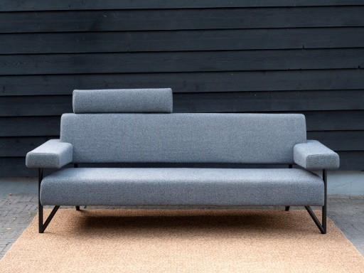 Havee Cloak Stone | 3-zits design bank | Blauw antraciet wol