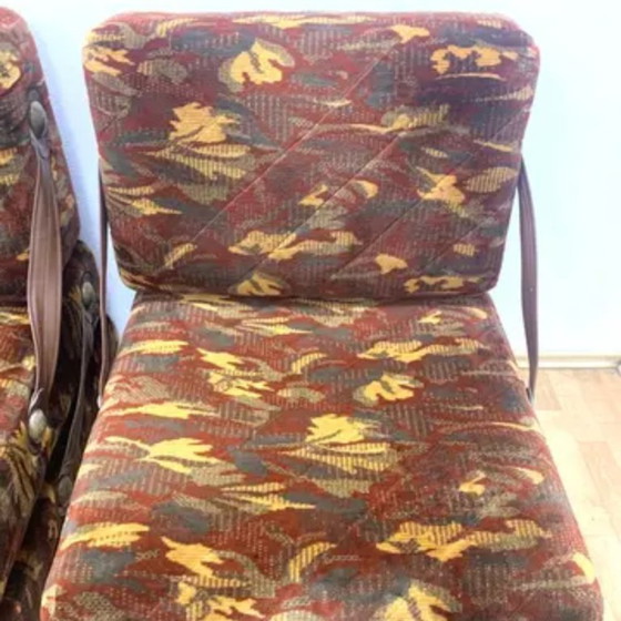 Image 1 of Fauteuils rétro, Tchécoslovaquie, années 1970 (lot de 2)