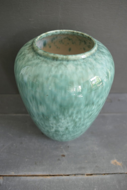 Antique Green Vase Blended