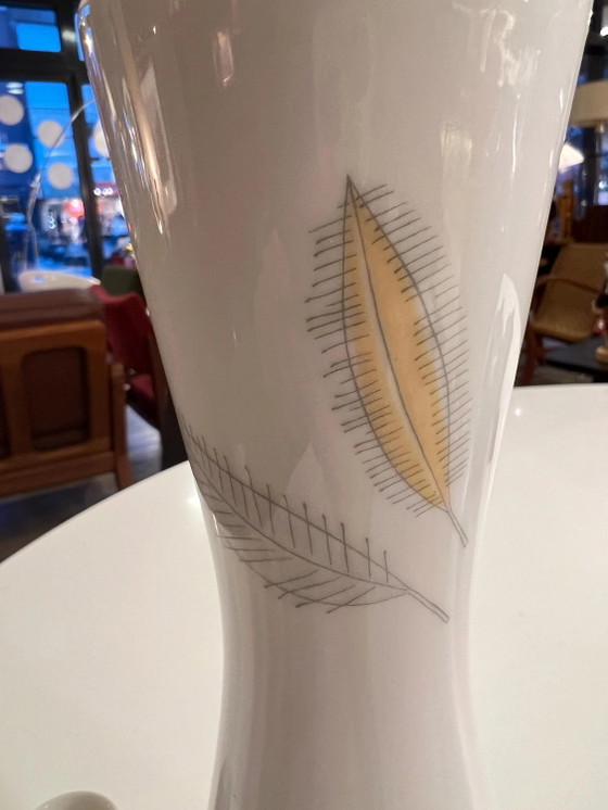 Rare Rosenthal Vase Set by Raymond Loewy | 1950s/1960s Design Classic | Mid-Century Porcelain, Small and (photo 5 of 7)