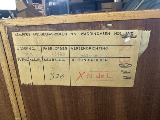 Meuble en Teck Kempkes Vintage Pays-Bas Années 60 – Buffet bas, Wood (photo 10 of 13)