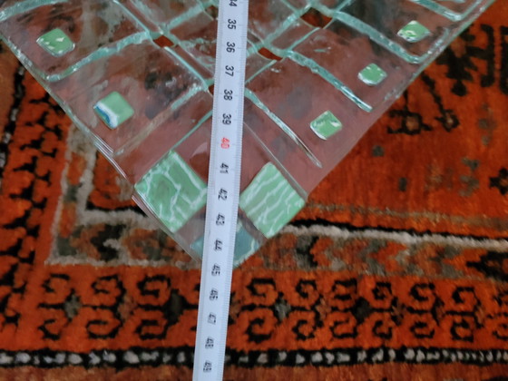 Image 1 of Design geflochtene Obstdekoschale Farbe Hellgrün.