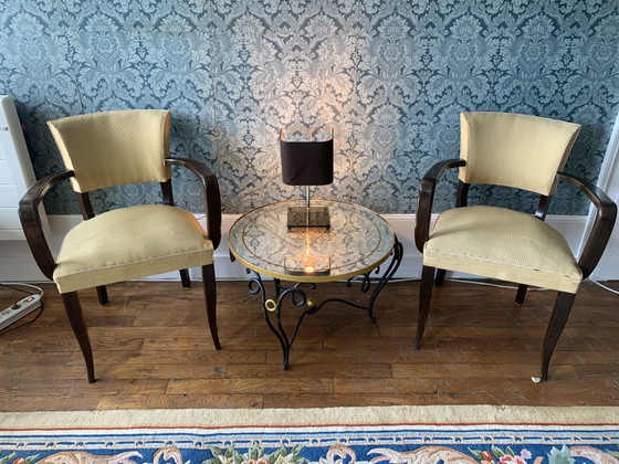 Image 1 of Paire de fauteuils Art déco