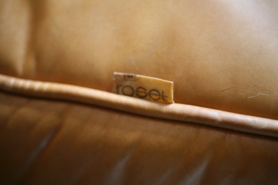 Canapé Ligne Roset, van Michel Ducaroy, model Anais, 1981 – 2 zitsbanken, Leer (photo 9 of 31)
