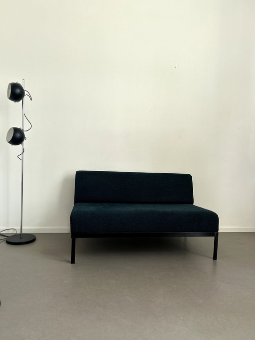 Kho Liang Ie Artifort Bank 070 Vintage Reupholstered – 2 zitsbanken, Metal, Textile