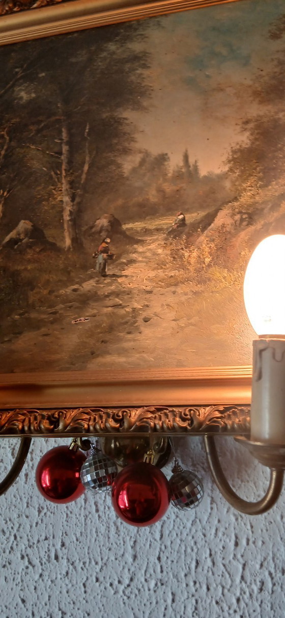 Image 1 of LARGE SIGNED PAINTING