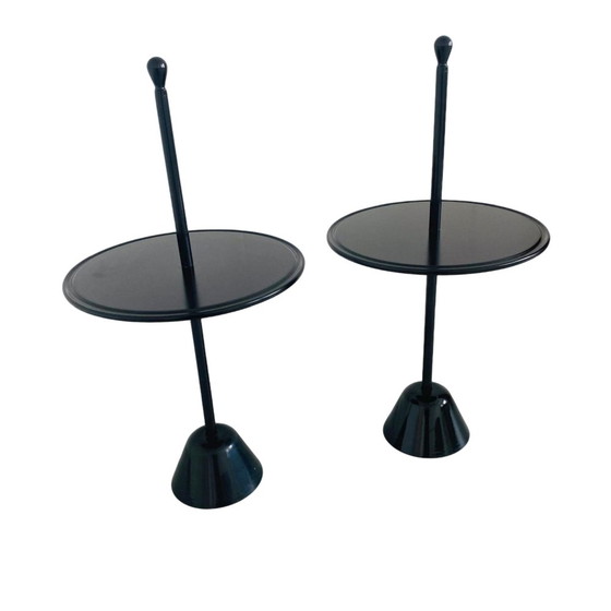 Image 1 of Ensemble de tables d'appoint Giacomo Castiglioni Achille & Pier Zanotta 1980
