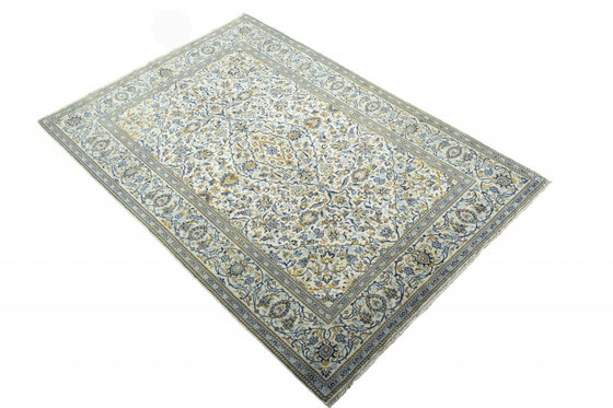 Image 1 of Kashan oriental rug - Hand-knotted from fine cork wool - 210 x 140 cm