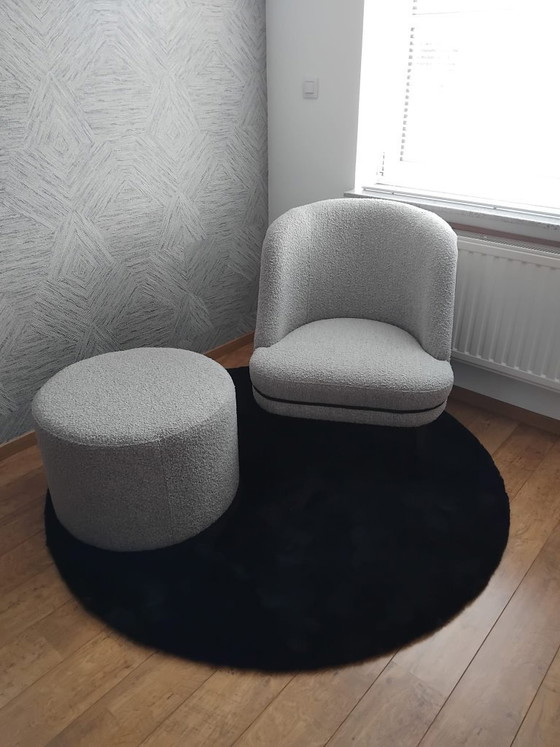 Image 1 of Olav-Sessel mit Hocker