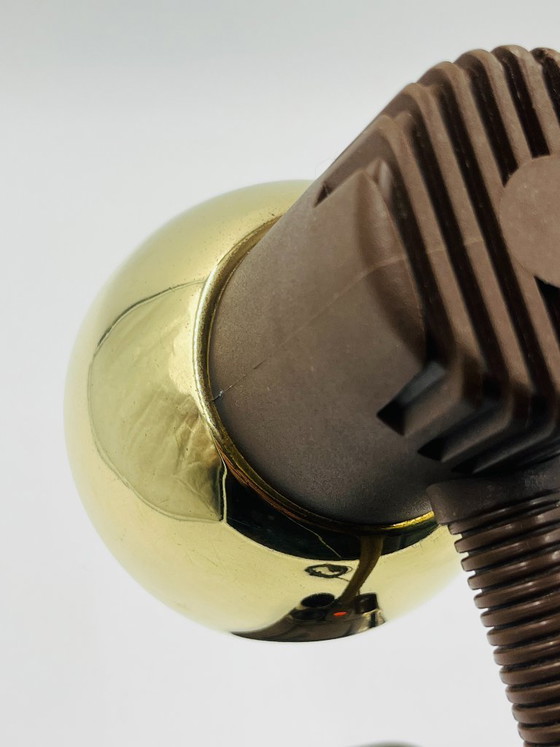 Lampada da scrivania/organizer dal design vintage degli anni '80. – Lampade da lettura, Brass (photo 10 of 12)