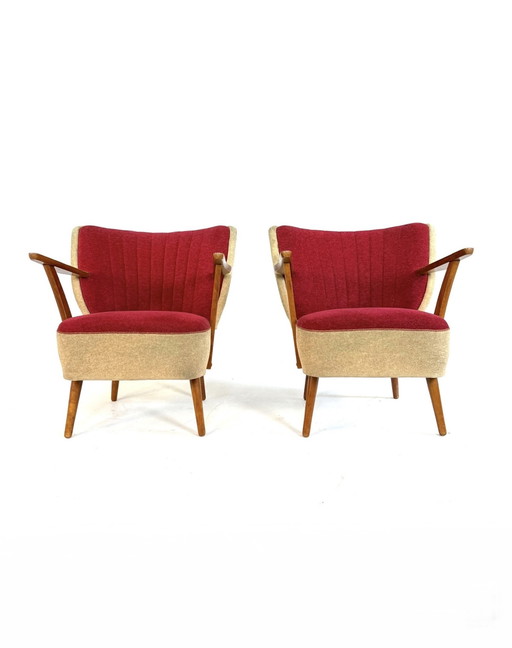 Set of 2 vintage cocktail chairs ‘60