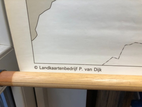 Image 1 of De Landen van Europa Kaart schoolplaat 130 x 100 - dubbelzijdig