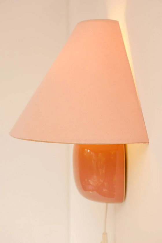 Vintage IKEA 80s sconce. A wall mounted lamp classic semi-round in pink – Wall lights, Metal (photo 12 of 17)