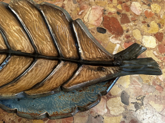 Image 1 of Roger Guerin - Bouffioulx Stoneware Bowl / Centerpiece - 56cm/24cm