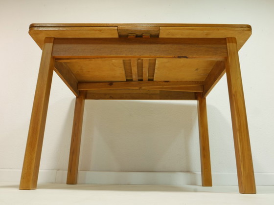 Image 1 of Ensemble de salle à manger vintage, table et 4 chaises, années 1950, Allemagne