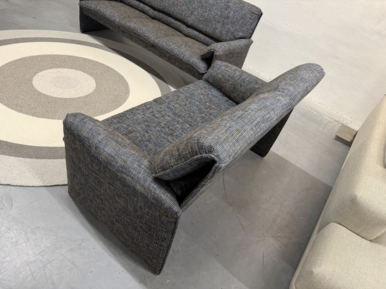 Image 1 of 2 Leolux Bora Beta Sofa 3- und 2-Sitzer Ruvido-Stoff