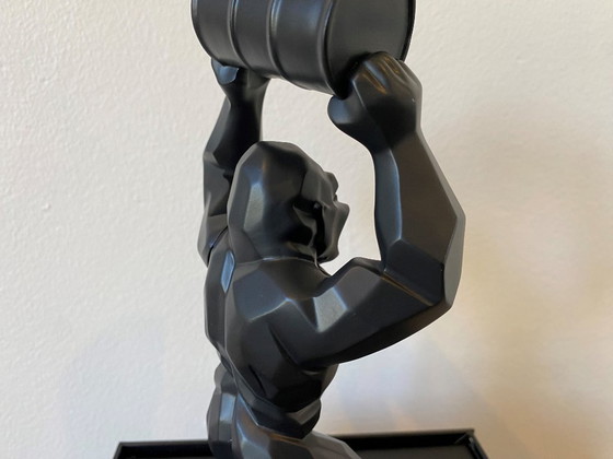 Image 1 of Kong Oil Spirit Noir Black Matte Edition by Richard Orlinski, new 2023