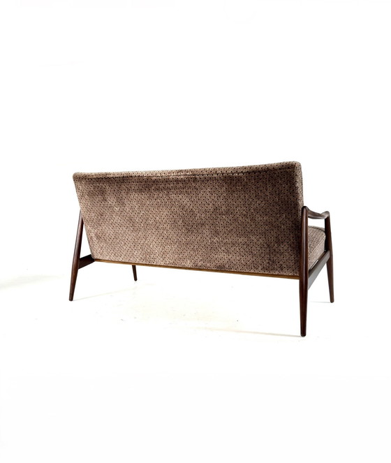 Image 1 of Vintage 3-seater sofa & armchair, Harmut Lohmeyer, Wilkhahn '60