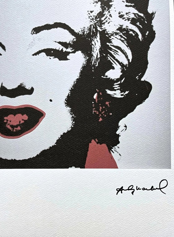 D'après Andy Warhol, Marilyn Monroe, années 1980, lithographie – Lithographies et sérigraphies, Paper (photo 4 of 7)