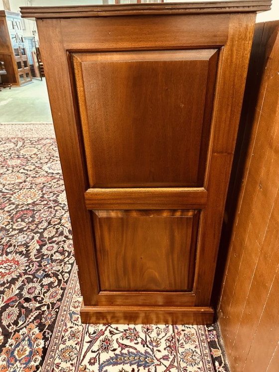 Armario de oficina inglés clásico – Muebles TV, Madera, Latón (photo 5 of 10)