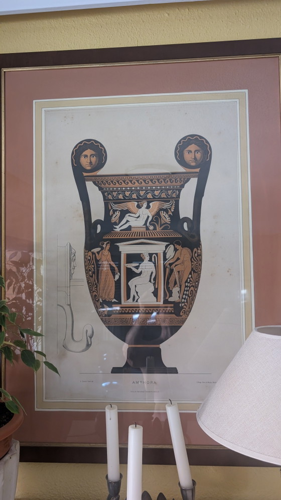 Set Stampe Antiche – Ernst Wasmuth, Litografie e stampe, Glass, Paper (photo 3 of 9)