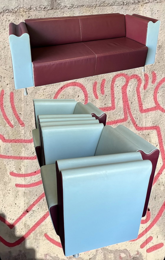 Image 1 of Canapé Moroso, canapé 3 places et 2 fauteuils, Ross Lovegrove