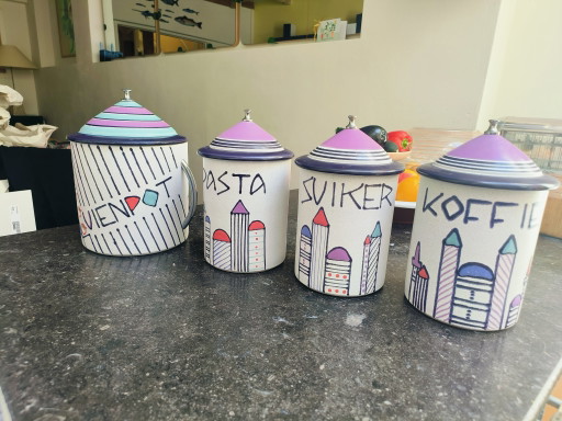 Barattoli di fermentazione in rame KMK Castello, barattoli per la conservazione