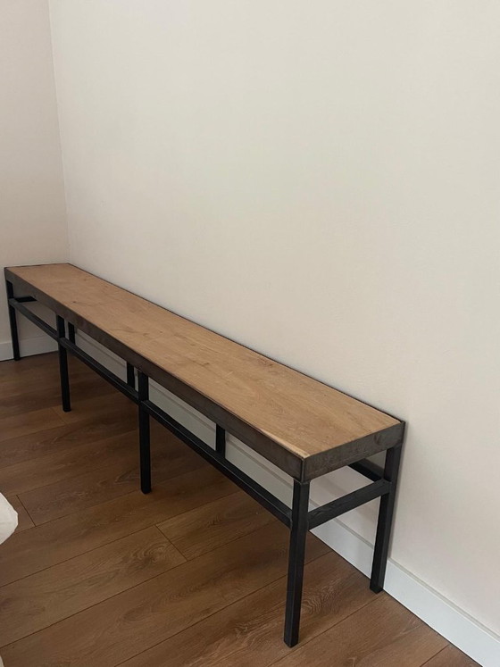 DEVE ANDARE VIA PRESTO! Panca in rovere (sala da pranzo) 220cm – Panche, Wood (photo 2 of 5)