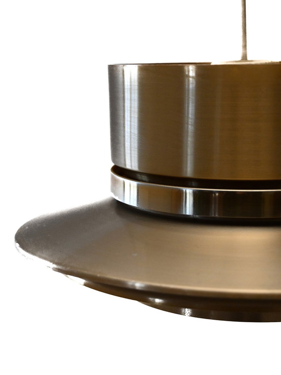 Image 1 of Lampadario in ottone di Carl Thore per Granhaga, 1960