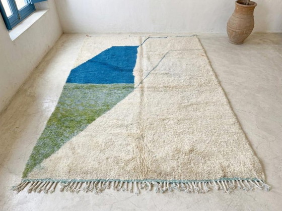 Image 1 of Tapis marocain traditionnel en laine 300cmx200cm