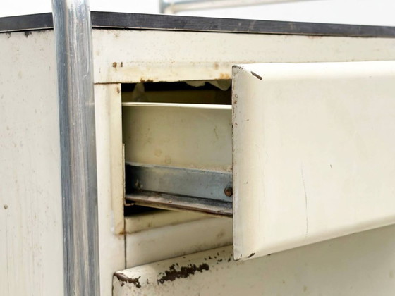 Image 1 of Nachttisch mit Bauhaus-Einfluss von A. Farina, Lissone Italien, 1930er Jahren