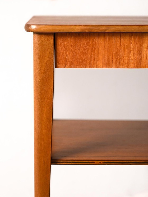 Image 1 of Vintage Scandinavian teak nightstand Björkås Möbelfabrik