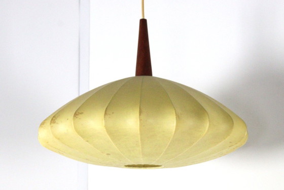 Vintage Cocoon Ufo Hanglamp – Hanglampen, Wood (photo 13 of 15)