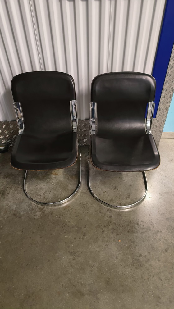 Image 1 of Chaises Willy Rizzo 