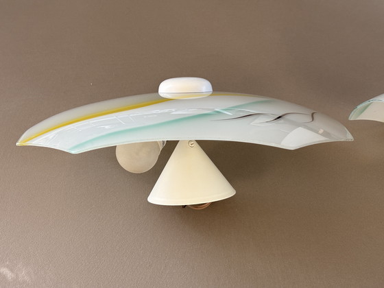 Image 1 of 2 x Vintage plafonnière