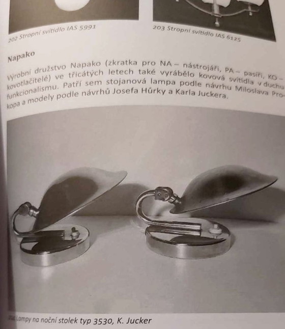 Image 1 of Bauhaus Carl Jucker Napako 3530 tafellamp