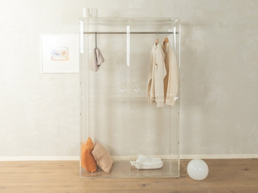 Armadio in acrilico anni '80, vintage