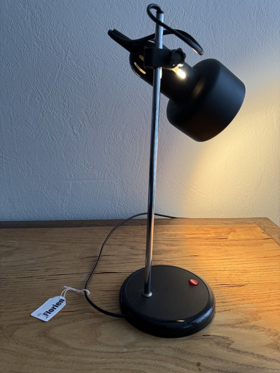 Image 1 of Lampada da scrivania vintage HEMA nera anni '70/'80