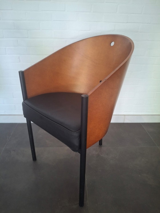 Sedia Costes Philippe Starck 1984 Per Driade Artifort – Poltrone, Leather, Metal (photo 6 of 10)