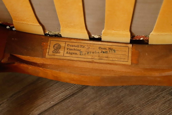 Image 1 of Set aus 2 deutschen Chippendale-Rohrsesseln von Adolf Wrenger