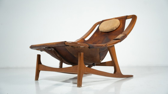 Image 1 of Lounge Chair Holmenkollen By Arne Tidemand Ruud, Norway, 1960S