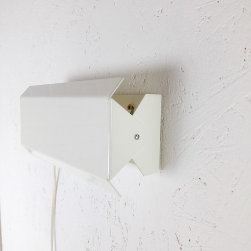 Lampada da parete vintage bianca Massive