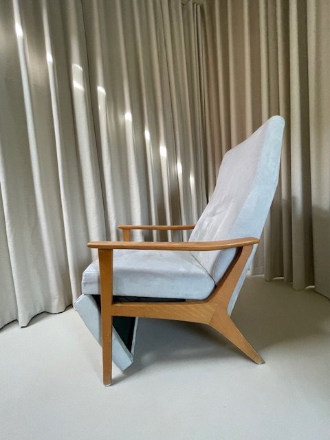 Chaise longue vintage des années 1960