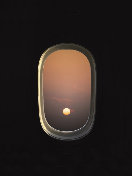 Moon from a plane - limited edition of 25
