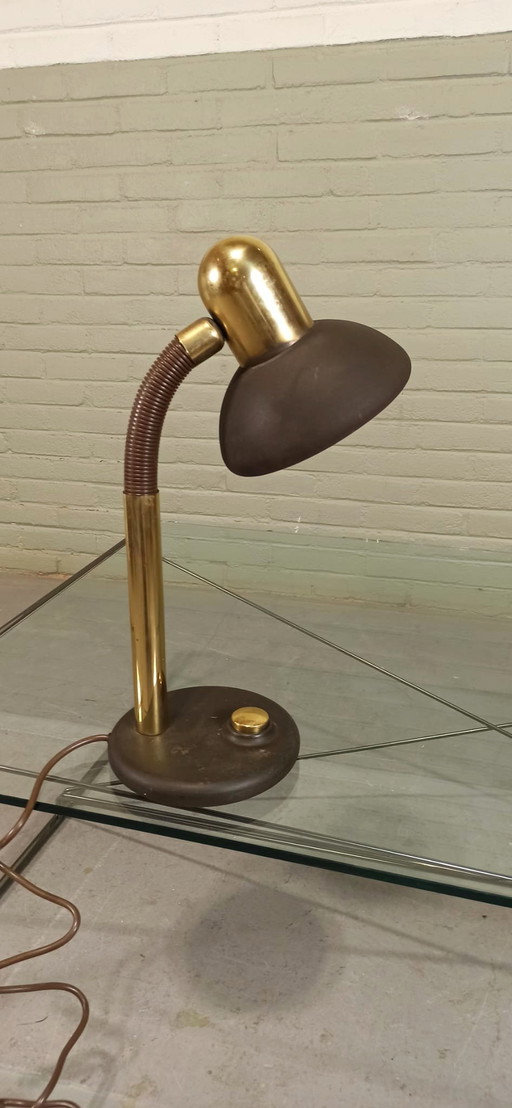 Lampada da scrivania vintage Egon Hillebrand-Leuchten